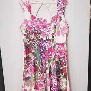 Dress Barn, new without tags, Pink cotton summer dress